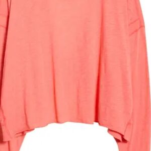 Free People Movement Coral Long Sleeve Top Size L